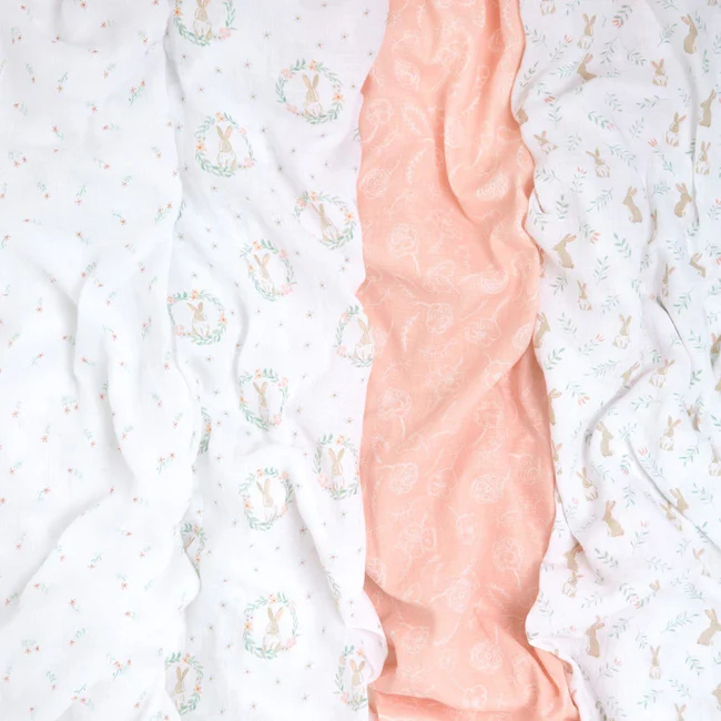 Aden + Anais Classic Muslin Cotton Muslin Swaddle Blankets / Bedong Bayi Premium