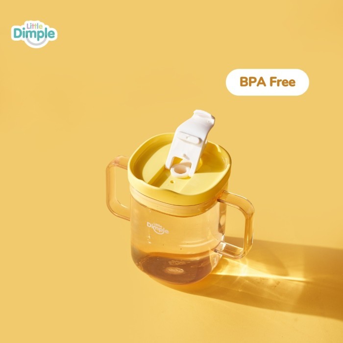 Little Dimple Toddler PPSU Training Cup / Botol Minum Training Anak
