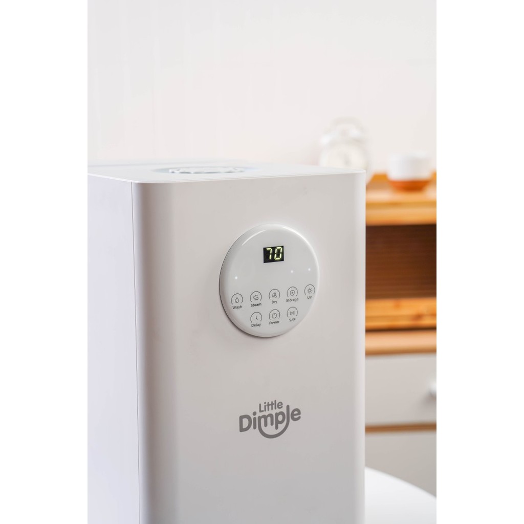 Little Dimple 4in1 Ultimate Bottle Washer UV Plus / Mesin Pencuci Sterilisasi Peralatan Botol Susu Bayi BW 8718