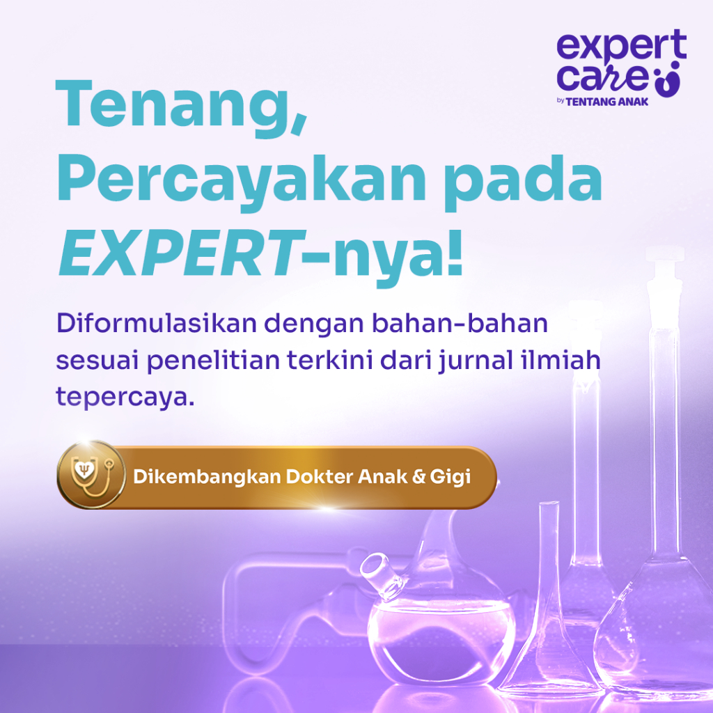 Expert Care Nutrishine Toothpaste / Pasta Gigi Bayi dan Anak Fluoride