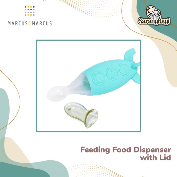 Marcus and Marcus Feeding Spoon Dispenser With Lid