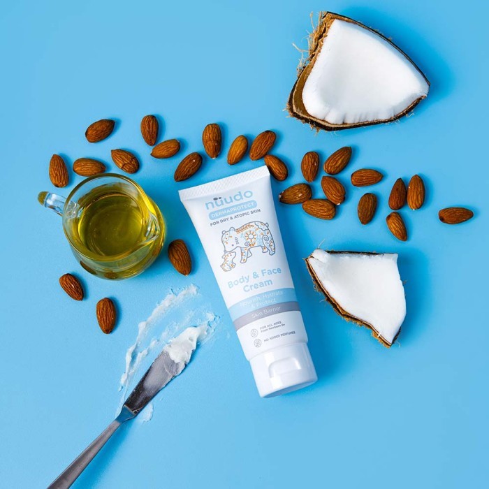 Nuudo Dermaprotect Body and Face Cream / Sensitive Skin / Krim Kulit Sensitif