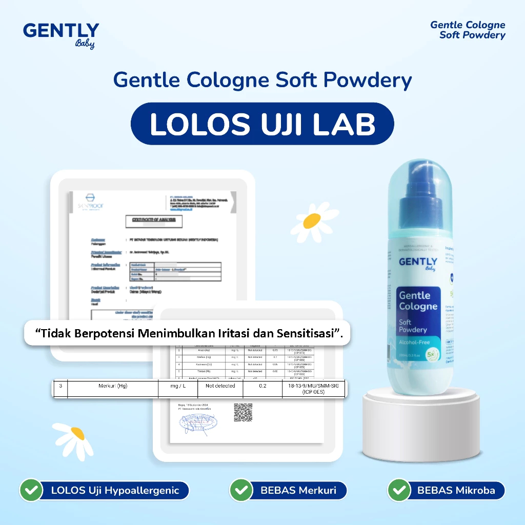 Gently Baby Gentle Cologne / Parfum Anak Bayi