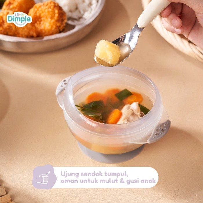 Little Dimple Tiny Grip Spoon / Sendok Makan Anak