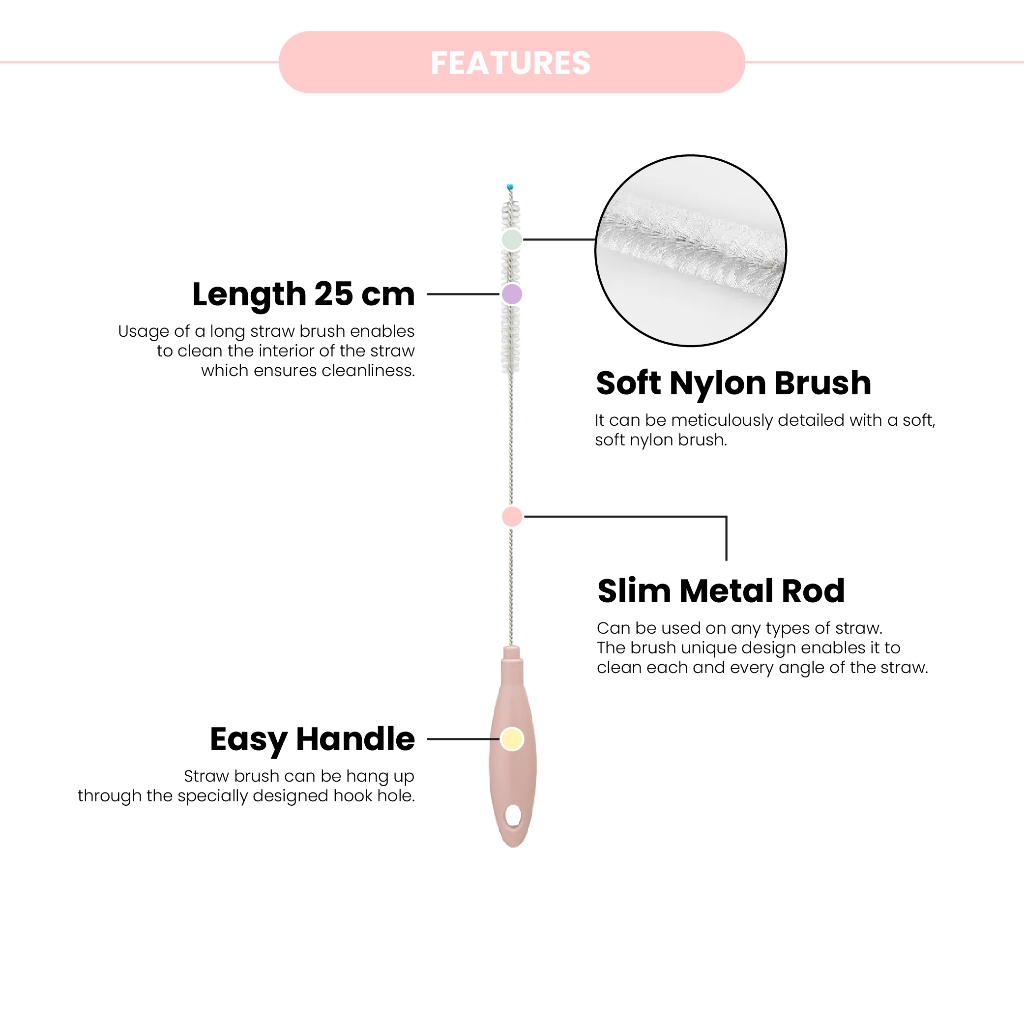 Grosmimi Straw Brush