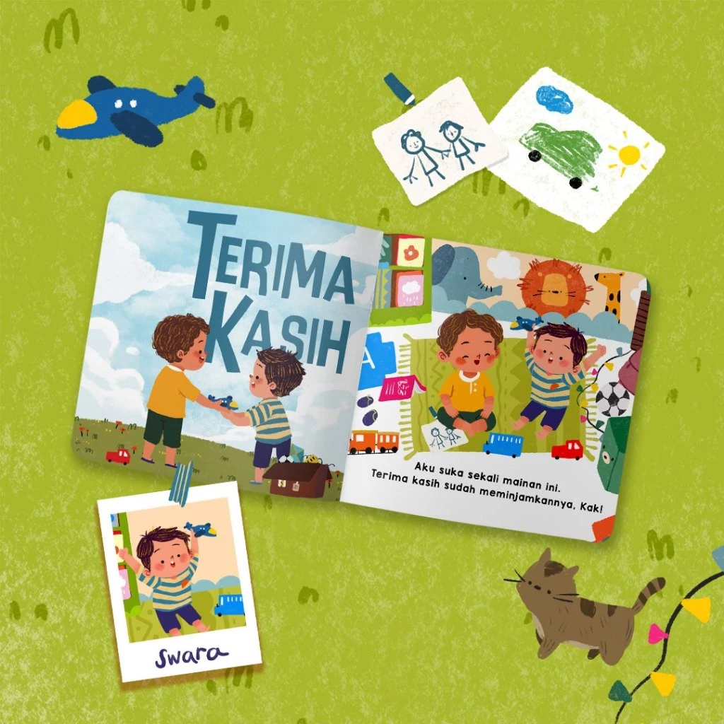 Tentang Anak Soft Cover Book / Buku Cerita Anak Bergambar | Kumpulan Seri Sikap Baik