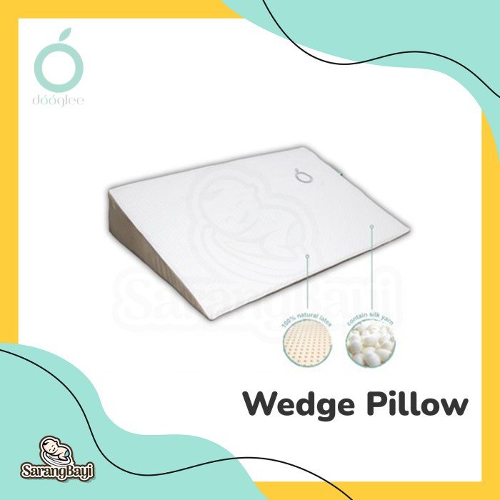 Dooglee Wedge Pillow / Bantal Miring Bayi Newborn