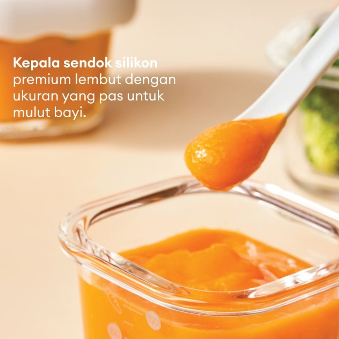 Little Dimple Multipurpose Feeding Spoon / Sendok Makan Anak Bayi MPASI Serbaguna