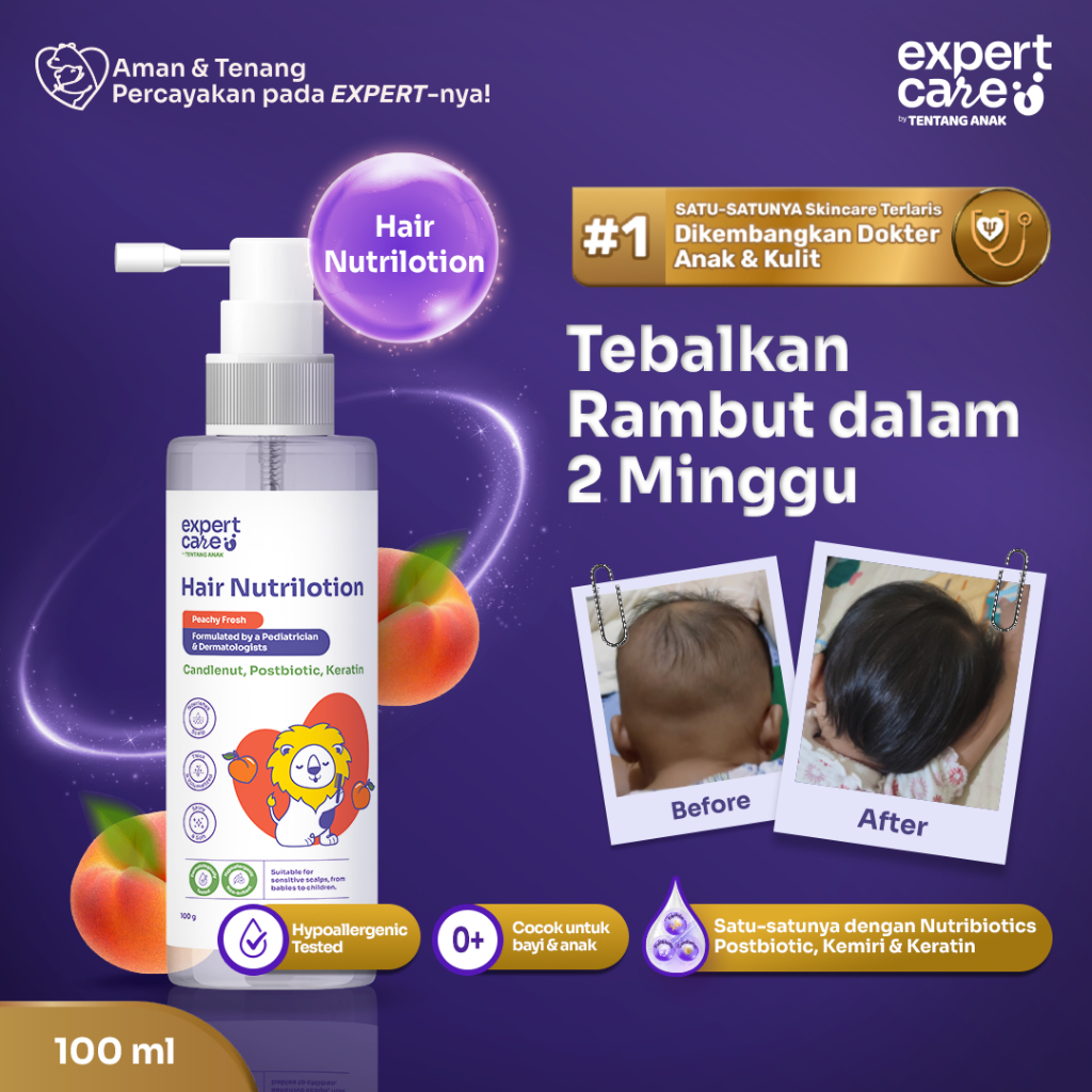 Expert Care Hair Nutrilotion / Hair Lotion Rambut Anak Bayi