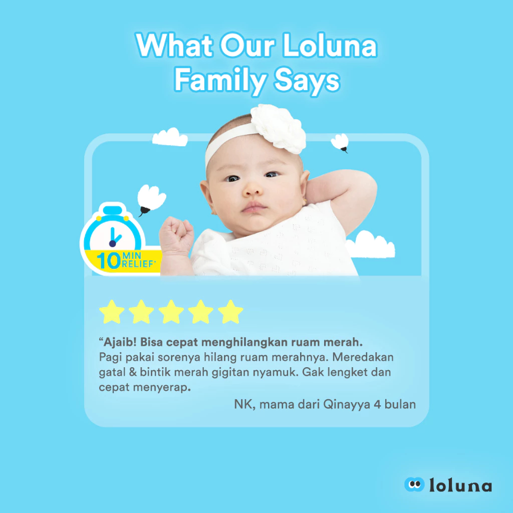 Loluna Cerapair Rash Cream / Krim Ruam Anak Bayi Ceramide Pair