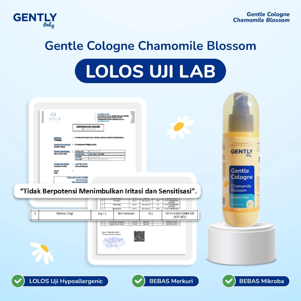 Gently Baby Gentle Cologne / Parfum Anak Bayi