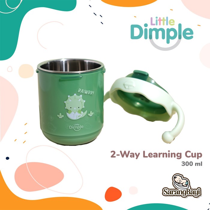 Little Dimple 2 Way Learning Cup Gelas Minum Anak