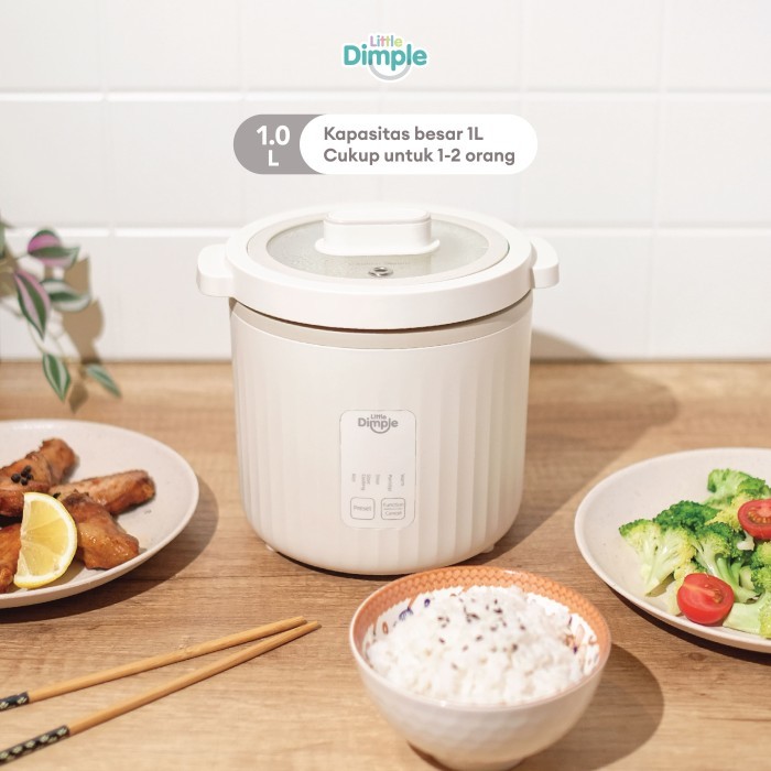Little Dimple Healthy Multi Cooker / Slow Cooker Rice Cooker Multifungsi MC 858
