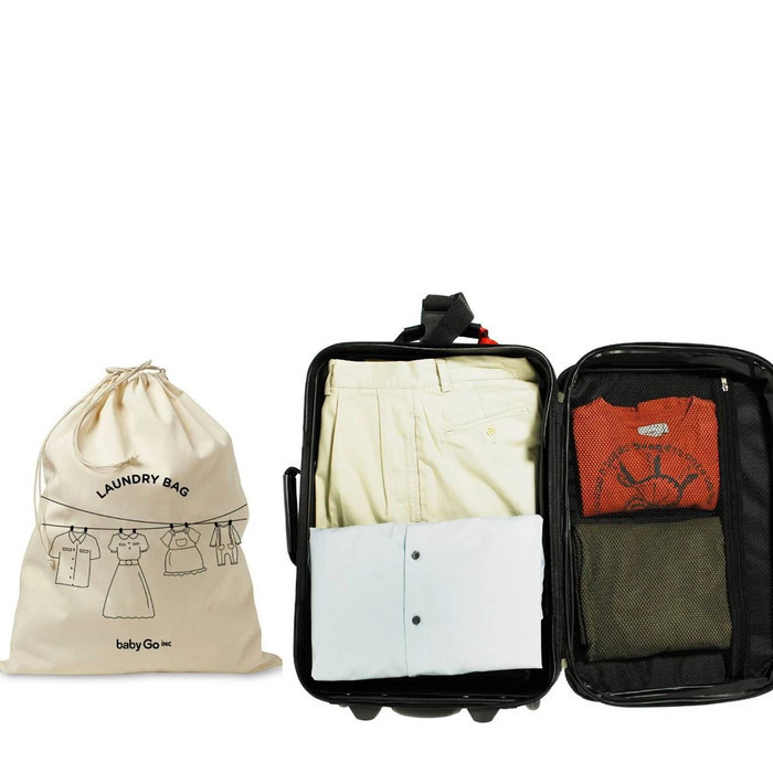 BabyGo Inc Laundry Bag / Tas Laundry Tempat Penyimpanan Pakaian Kotor