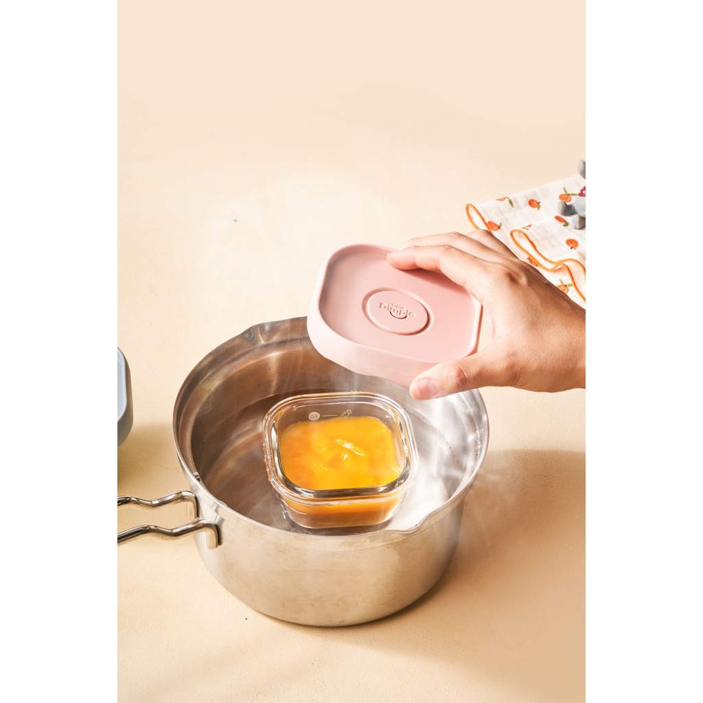 Little Dimple Stackable Baby Food  Storage Container / Kotak Makan Susun / Tempat Mpasi