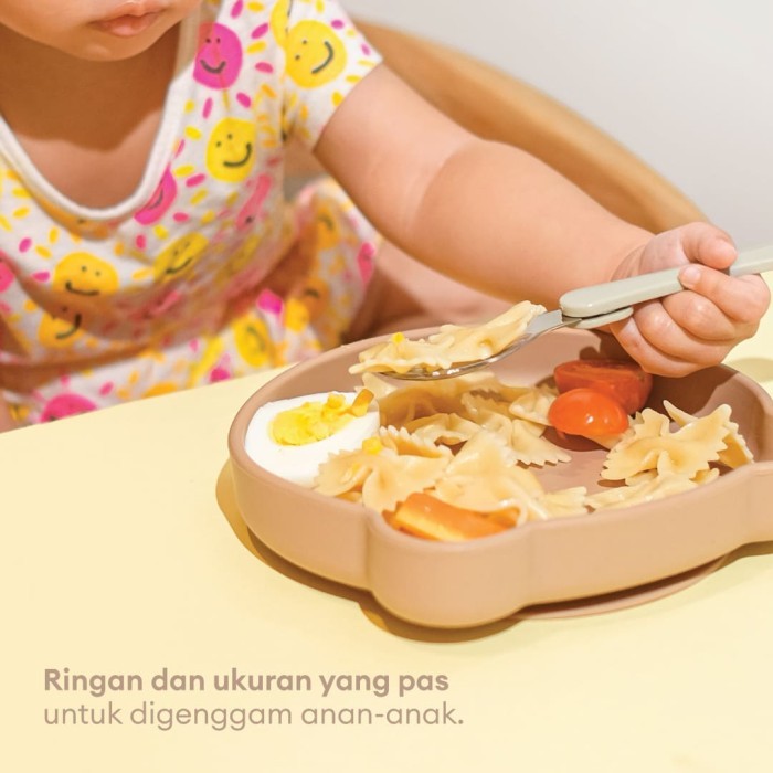 Little Dimple Kids Foldable Spork / Sendok Garpu Makan Lipat Anak MPASI Traveling