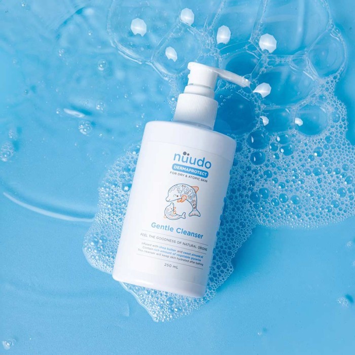 Nuudo Dermaprotect Gentle Cleanser / Sensitive Skin Liquid Soap / Sabun Mandi Kulit Sensitif Travel Size Home Size Refill