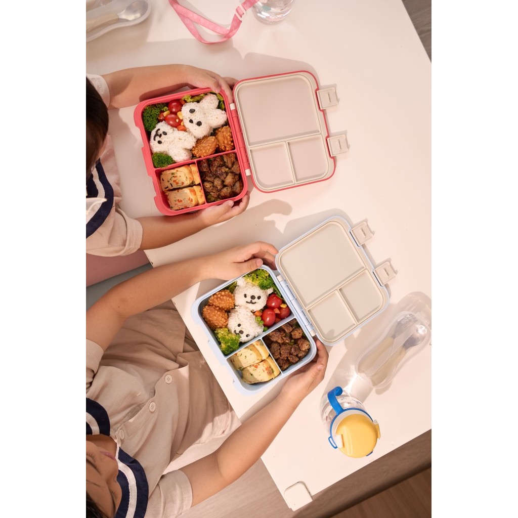 Little Dimple x Sally Piper Kids Munch Box / Lunch Box Leak Proof / Snack Box / Kotak Bekal Anak Sekolah Anti Bocor