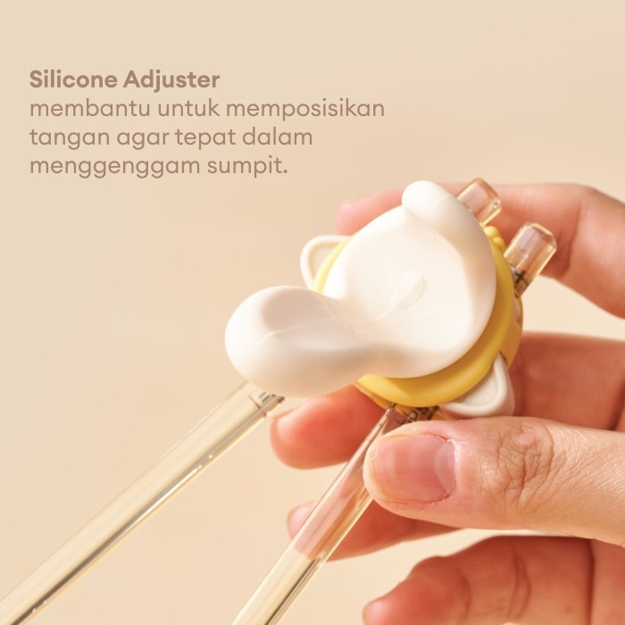 Little Dimple 3 Stages Training PPSU Chopsticks / Training Sumpit Anak Bayi