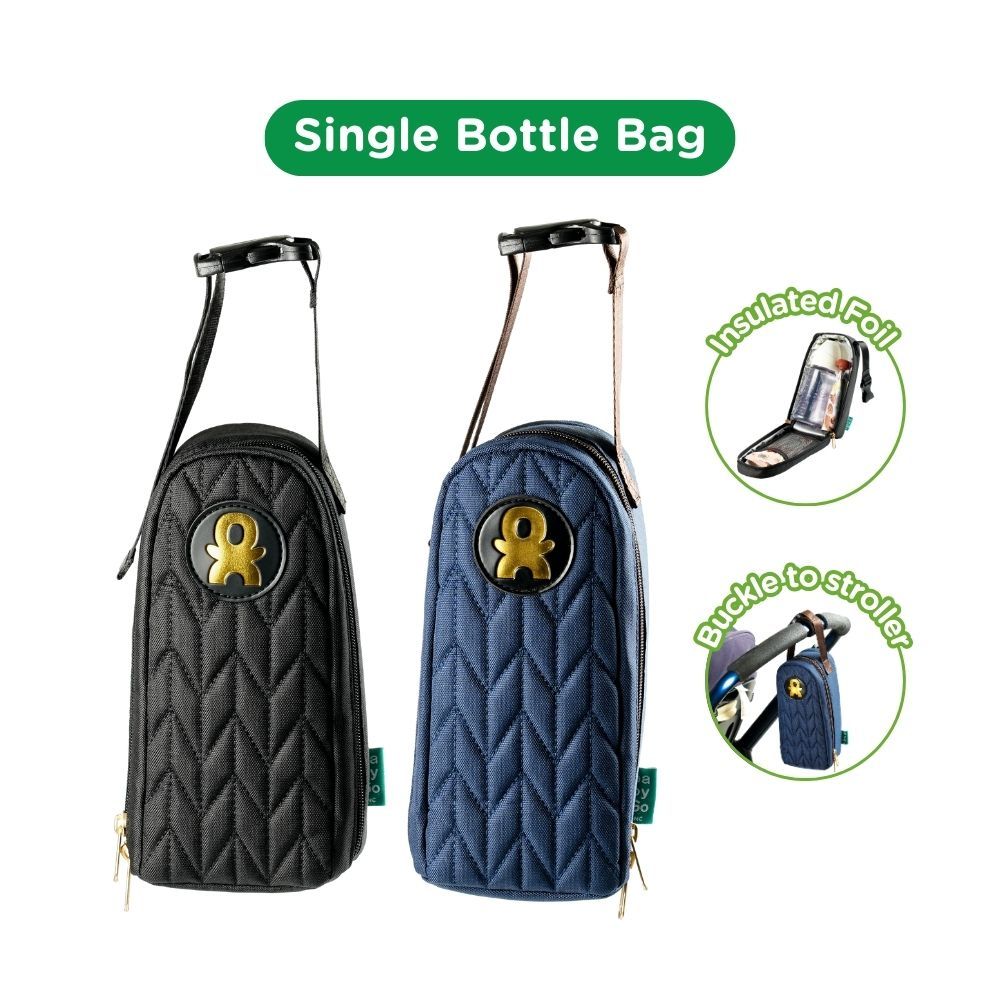 BabyGo Inc Bottle Bag | Single / Double Tas Botol Susu Food Jar