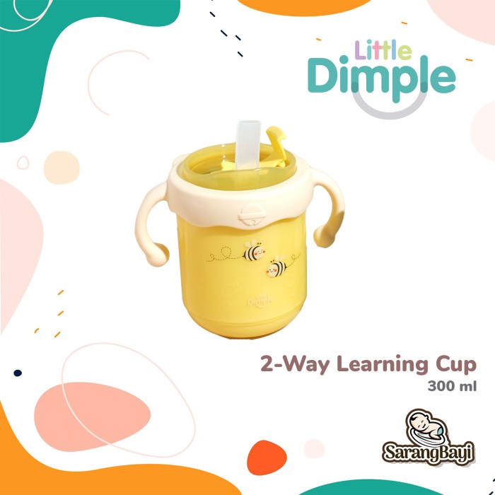 Little Dimple 2 Way Learning Cup Gelas Minum Anak
