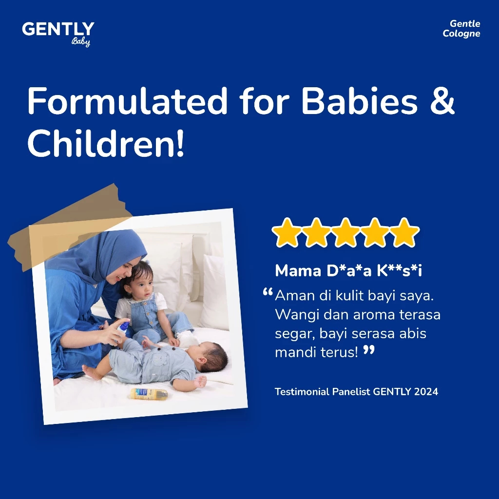 Gently Baby Gentle Cologne / Parfum Anak Bayi