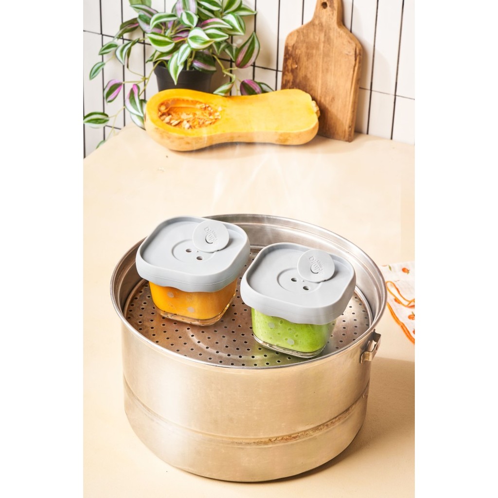 Little Dimple Stackable Baby Food  Storage Container / Kotak Makan Susun / Tempat Mpasi