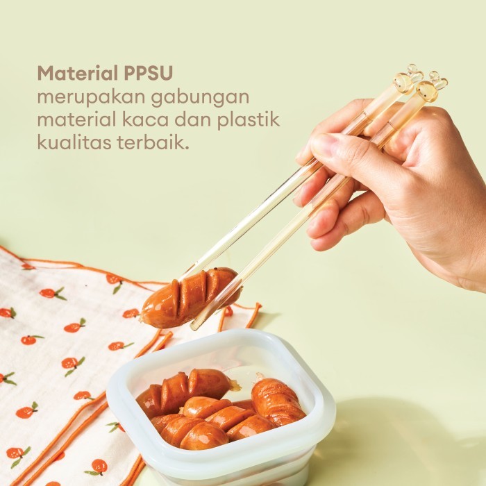 Little Dimple Kids PPSU Chopsticks / Sumpit PPSU Anak