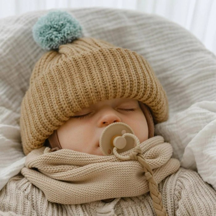 FRIGG Rope Natural Rubber Pacifier 0-6M / Empeng Bayi