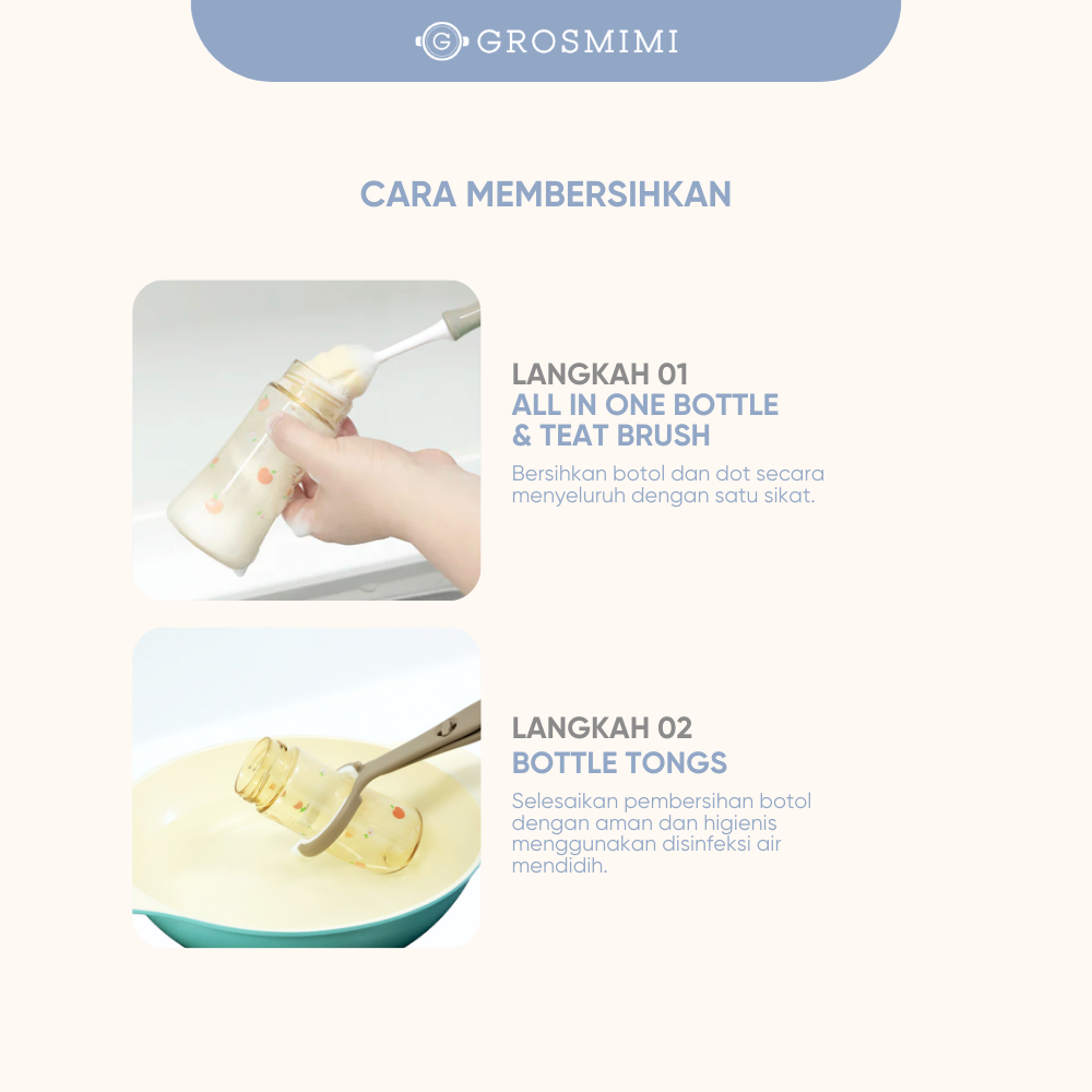 Grosmimi PPSU Feeding Bottle 200ml / Botol Susu Bayi