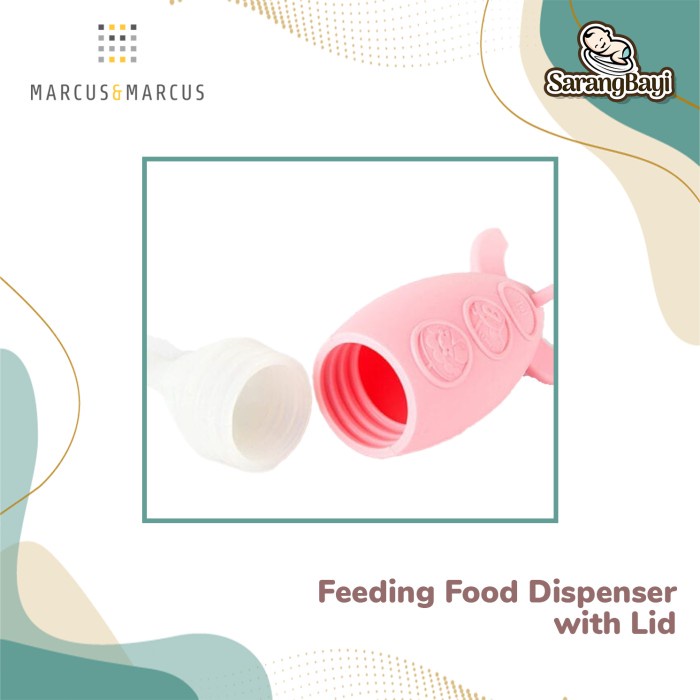 Marcus and Marcus Feeding Spoon Dispenser With Lid
