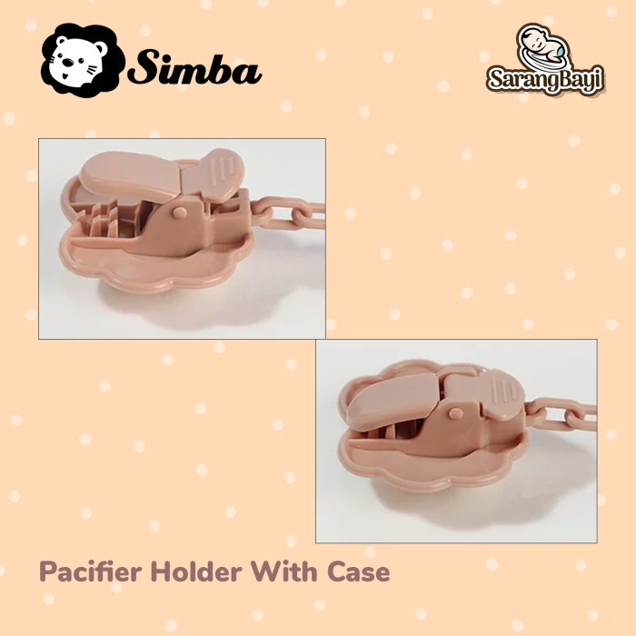 Simba Pacifier Holder With Case