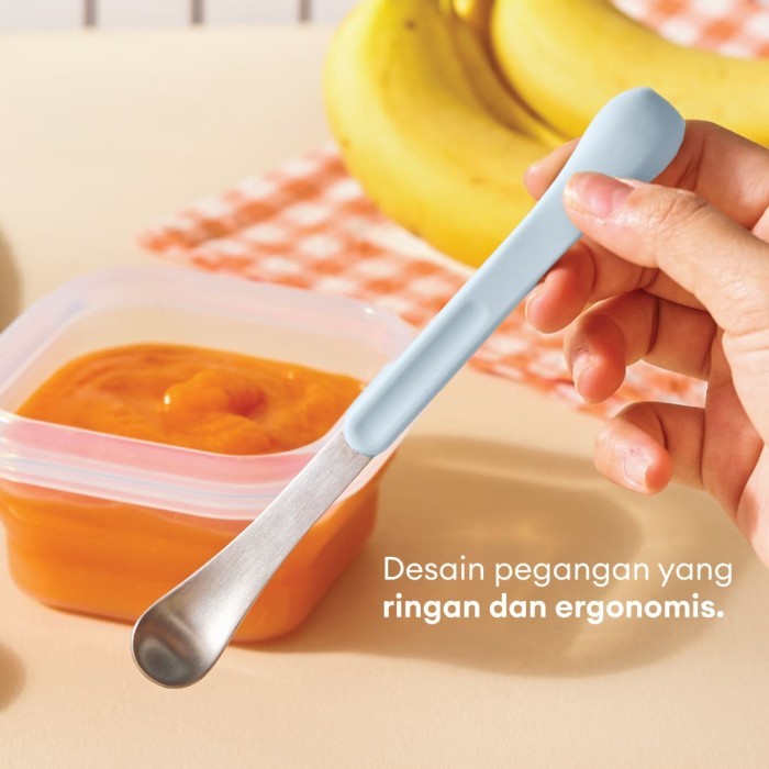 Little Dimple Multipurpose Feeding Spoon / Sendok Makan Anak Bayi MPASI Serbaguna