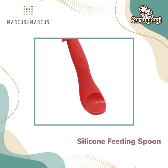 Marcus and Marcus Silicone Feeding Spoon