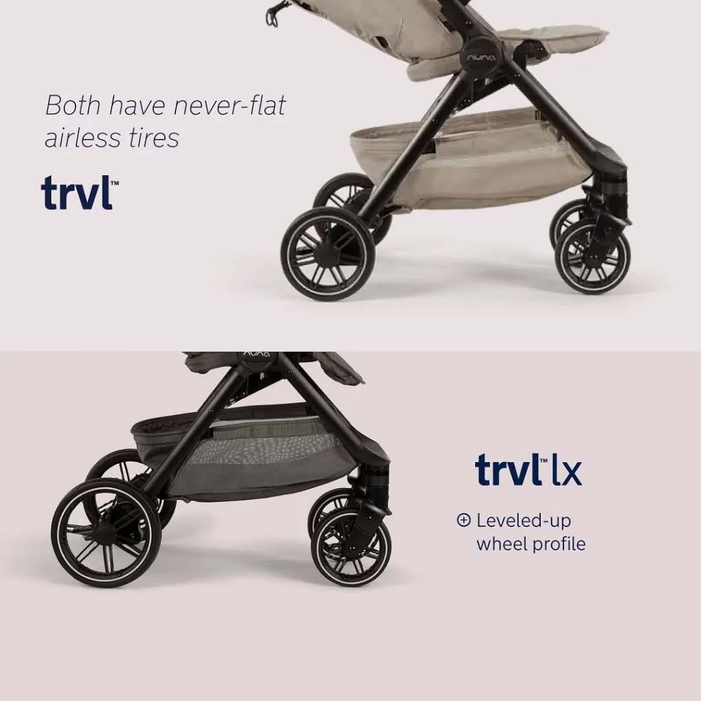 Nuna TRVL / TRVL LX Autofold Travel Stroller | Kereta Dorong Bayi