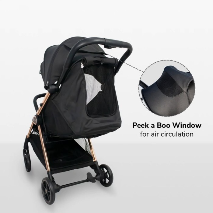Hybrid Premium Gravity II Stroller Autofold Cabin Size / Kereta Dorong Bayi