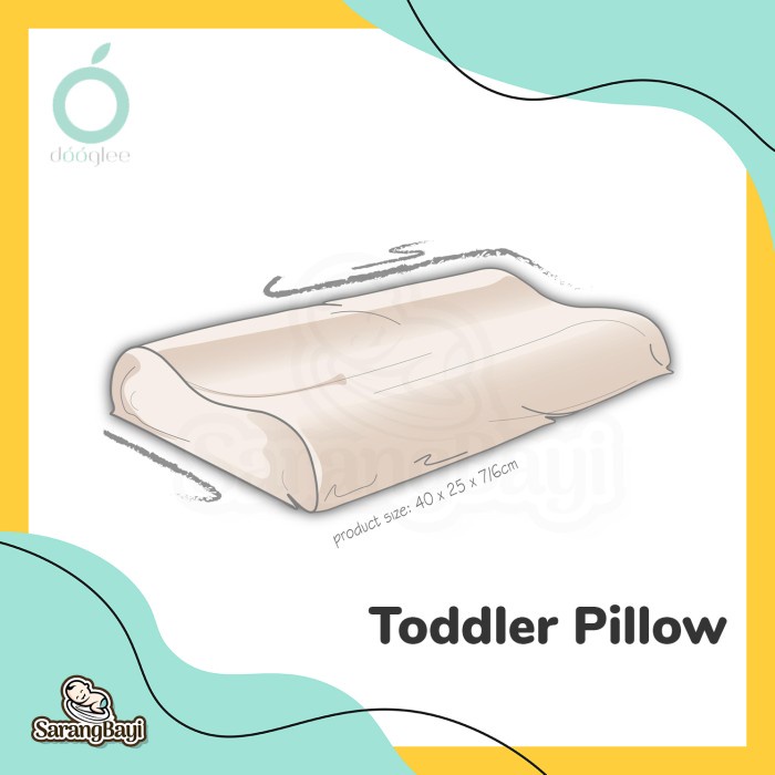 Dooglee Toddler Pillow