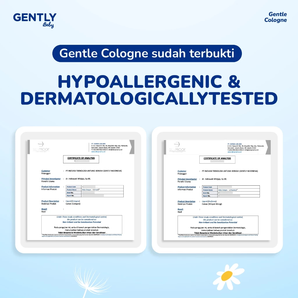 Gently Baby Gentle Cologne / Parfum Anak Bayi