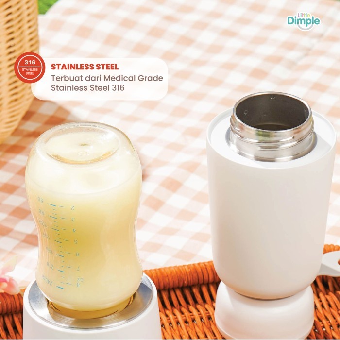 Little Dimple On The Go Milk Warmer / Portable Milk Warmer TMW 826