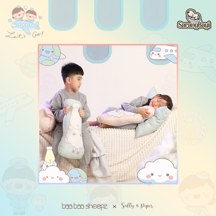 Baabaasheepz Sally Piper Hug Buddy Baa Baa / Bantal Anak