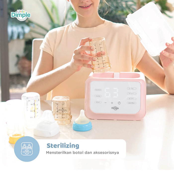 Little Dimple Smart Bottle Warmer / Penghangat Susu Asi Bayi SBW 825