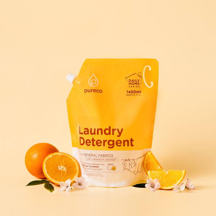 Pureco Daily Home Laundry Detergent / Deterjen Pakaian Plant Based Travel Size Refill