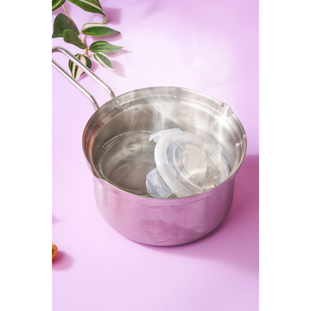 Little Dimple Baby Food Container 240ml Mpasi Baby Snack Container