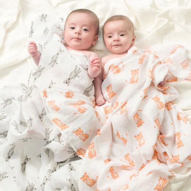 Aden + Anais Classic Muslin Cotton Muslin Swaddle Blankets / Bedong Bayi Premium