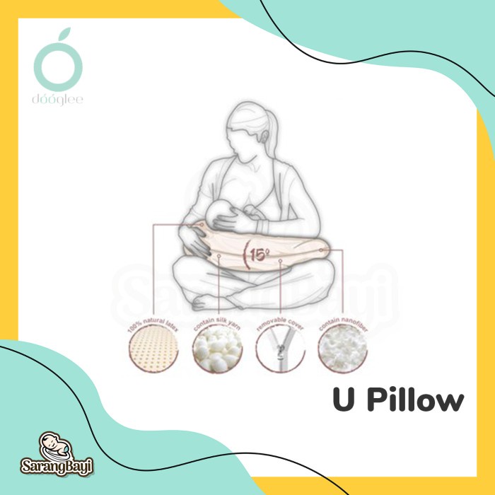 Dooglee U Pillow / Nursing Pillow Bantal Menyusui