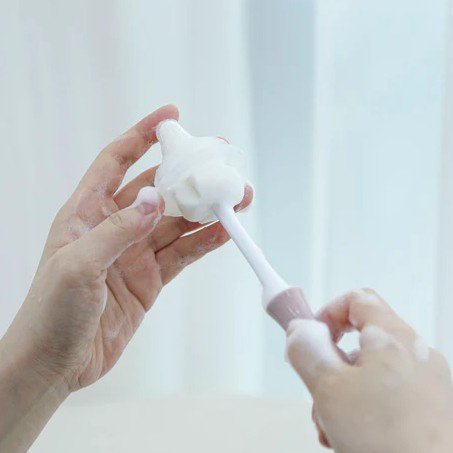 Grosmimi Easy Foam Brush Bottle & Teat / Sikat Cuci Botol