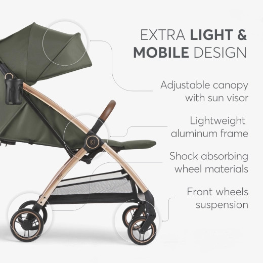 Kikkaboo Pushchair Joy Autofold Stroller / Kereta Dorong Bayi