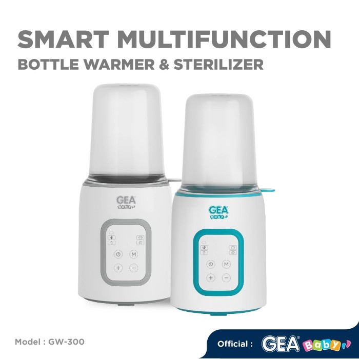 GEA Baby Smart Multifunction Bottle Warmer and Sterilizer GW 300 / Mesin Penghangat dan Sterilisasi