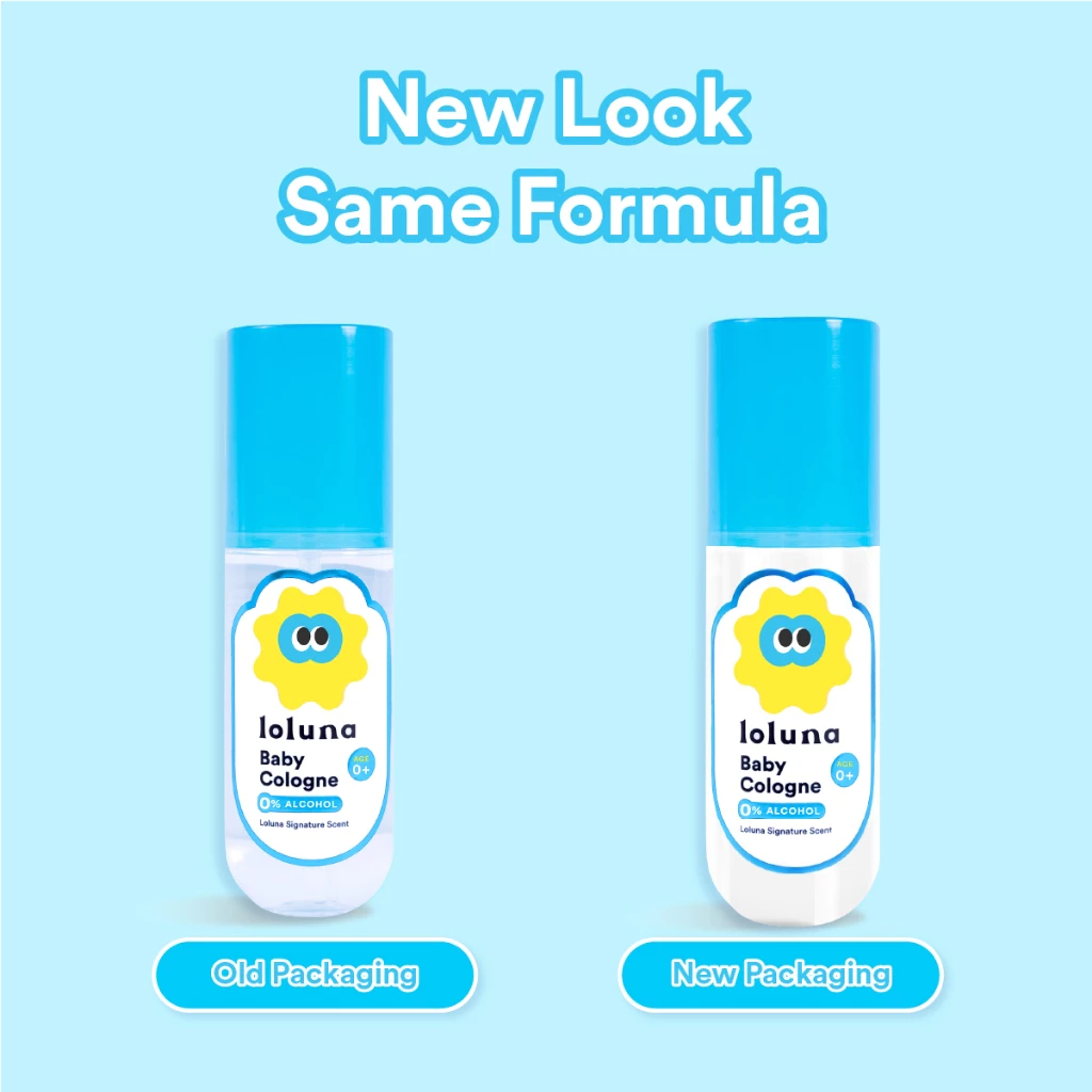 Loluna Baby Cologne Non Alcohol / Parfum Anak Bayi Tanpa Alkohol