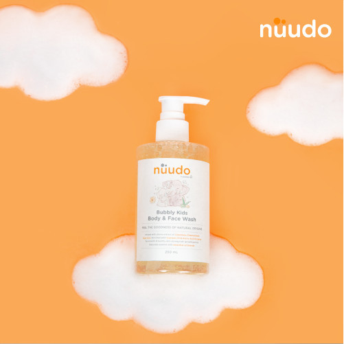 Nuudo Bubbly Kids Body and Face Wash / Sabun Mandi Anak Travel Size Home Size Refill